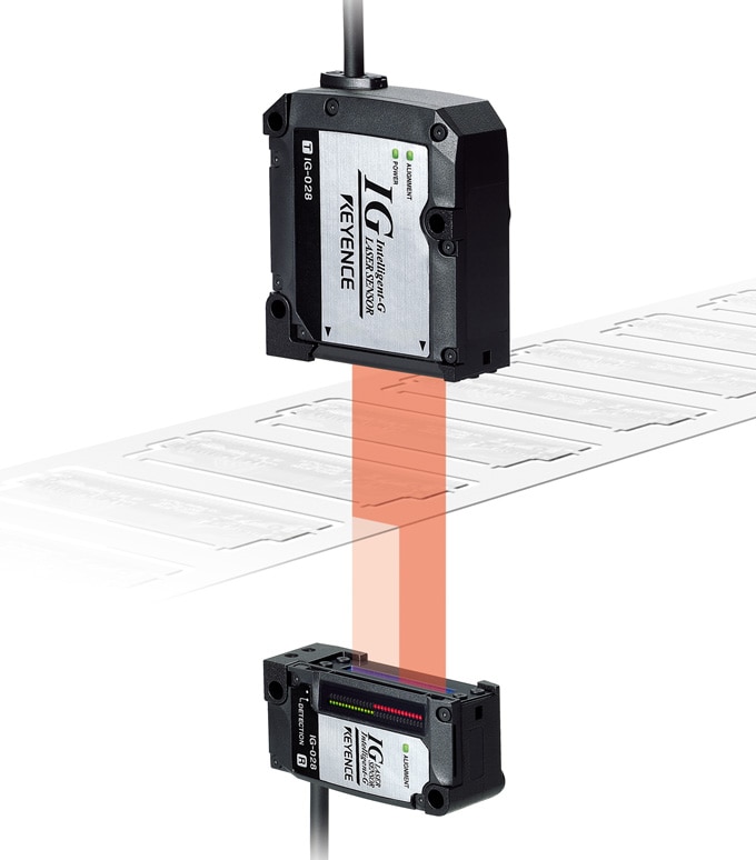 CCD thrubeam model