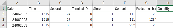 Saving the work results in the specified format