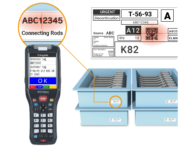 Verifying product slips and products