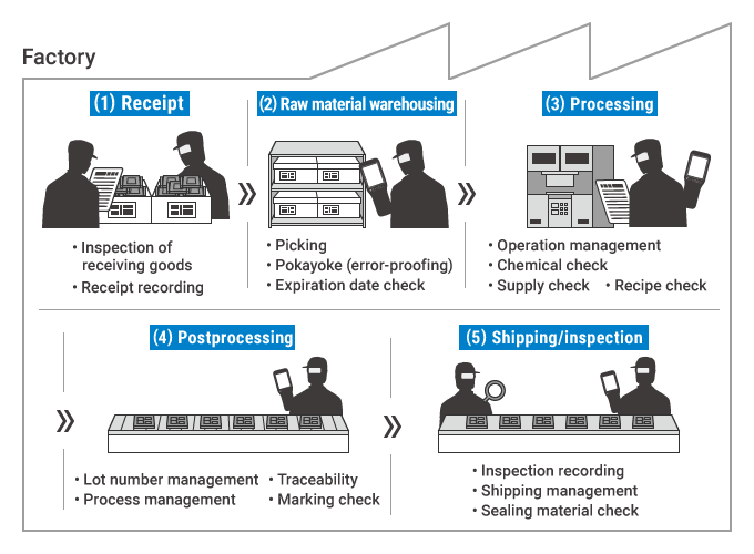 Typical Processes and Manufacturing Flow