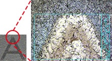 Nickel-plated marking by fibre laser