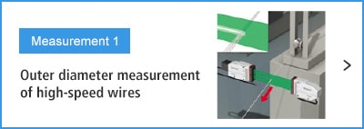 A-A- Measurement 1 Outer diameter measurement of high-speed wires
