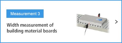 B-B- Measurement 3 Width measurement of building material boards
