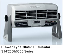 Blower Type Static Eliminator  SJ-F2000/5000 Series
