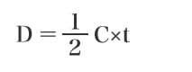 D: Paint thickness C: Speed of sound in the coating* (m/s) t: Measured round-trip transit time (s)