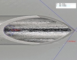 The various tools enable 2D measurement with easy operations.