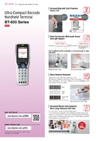 BT-600 Series Ultra-Compact Barcode Handheld Terminal Catalogue