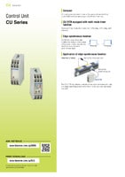 CU Series Control Unit Catalogue