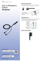 PQ Series Amp.-in-Photoelectric Sensors Catalogue