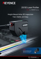 LJ-X8000 Series 2D/3D Laser Profiler Catalogue