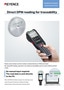 [Handheld Computer Improvement Case] Direct DPM reading for traceability