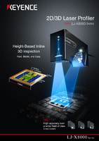 LJ-X8000 Series 2D/3D Laser Profiler Catalogue