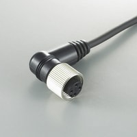 OP-75722 - Connector Cable M12, L-shaped, 2 m, PVC