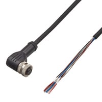 GS-P12L3 - Cables for M12 L-shaped connector type models Standard High performance type (12-pin) 3 m