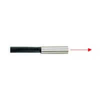 PS-48 - Diffuse-reflective sensor head, General-purpose Type, Cylindrical