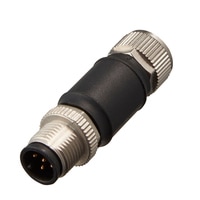 OP-88633 - Conversion connector for Ethernet cable (M12 X8pin-D4pin Female)