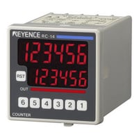 RC-13 - 48-mm□ 6-digit 7-segment LED, One-stage Preset, AC Power Supply