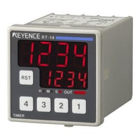 RT-14 - 48-mm□ 4-digit 7-segment LED, One-stage Preset, DC Power Supply