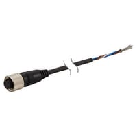 OP-75721 - Connector Cable M12, Straight, 2 m, PVC