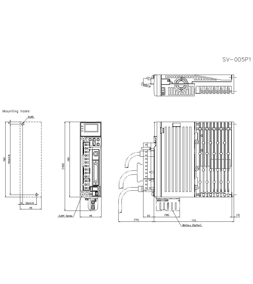 SV-005P1 Dimension
