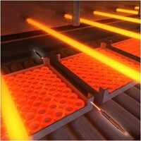 Heat resistant fibre optics